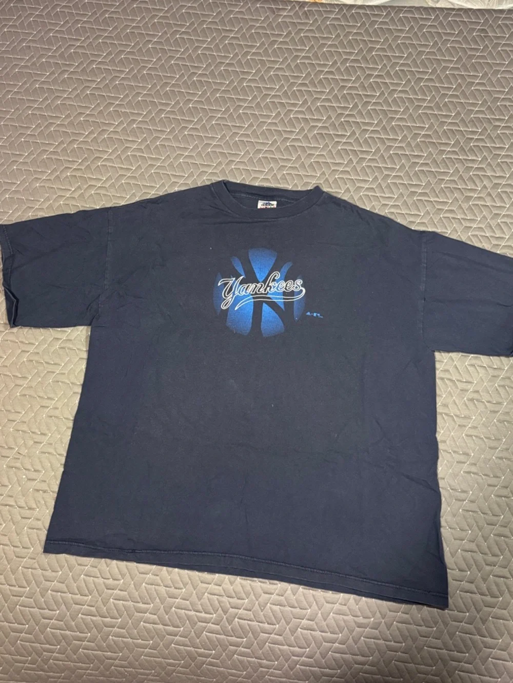 New York Yankees Adidas Navy Tee